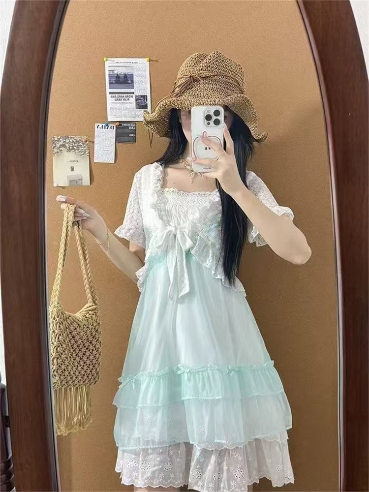 Conjunto de 2 piezas japonés K - Ruched Dress Mini reseña y precio