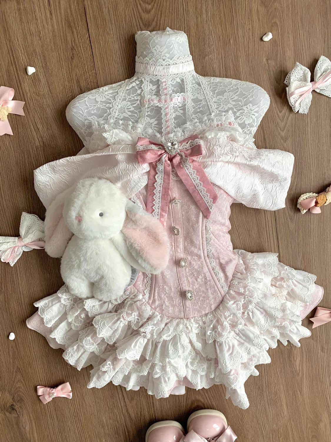 Verano japonés Y2k dulce Kawai - Ruched Dress Mini reseña y precio