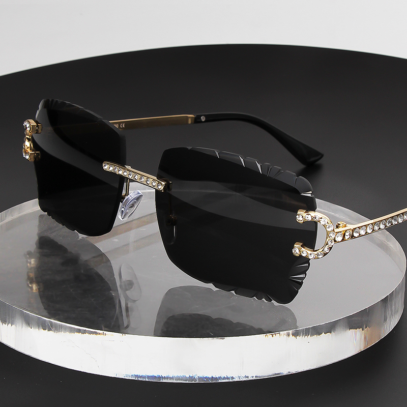 Gafas de Sol Cuadradas Sin Mon - Women'S Fashion Eyeglass Frames reseña y precio