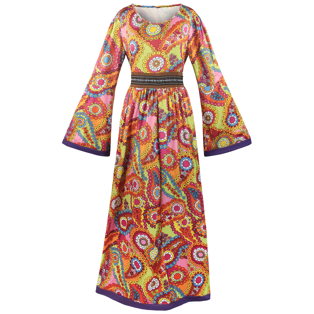 Conjunto de disfraz hippie ret - Women'S Fashion From The 70S reseña y precio