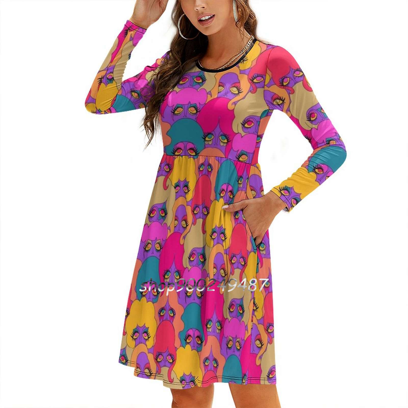 Colorful Ladies Sweetheart Kno - Women'S Fashion Of The 60S reseña y precio