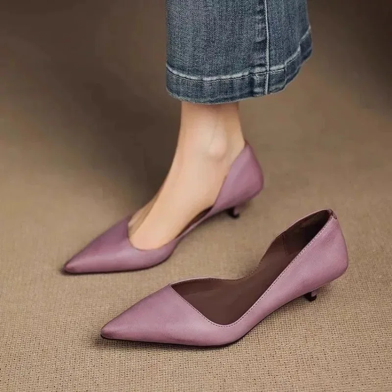 Tacones de aguja con punta est - Women Fashion Heels reseña y precio