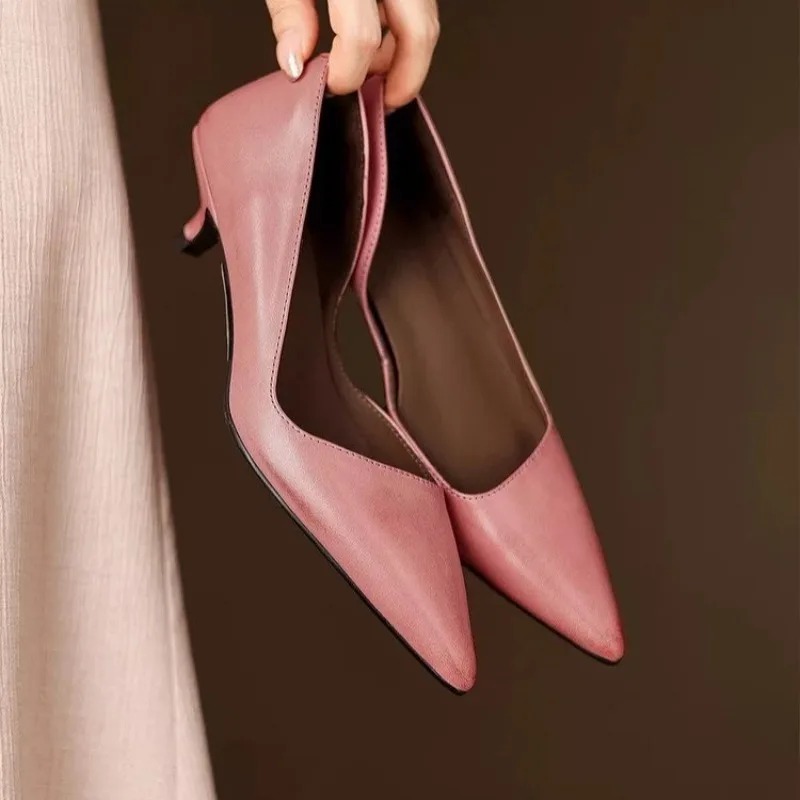 Tacones de aguja con punta est - Women Fashion Heels reseña y precio