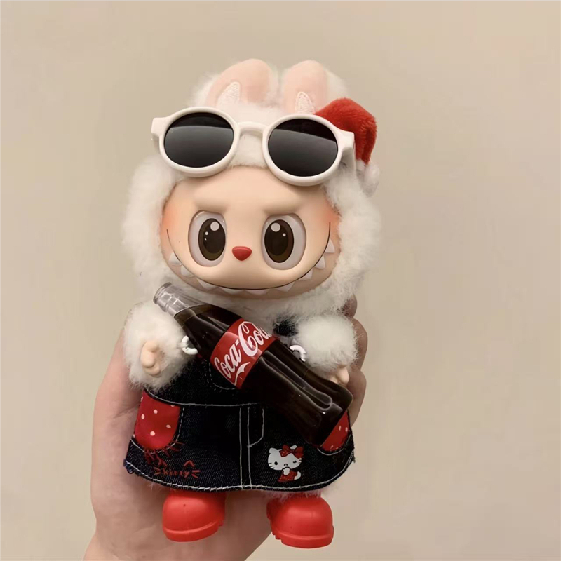 15 17cm para muñeca Labubu ves - Belted Shirt Dress reseña y precio