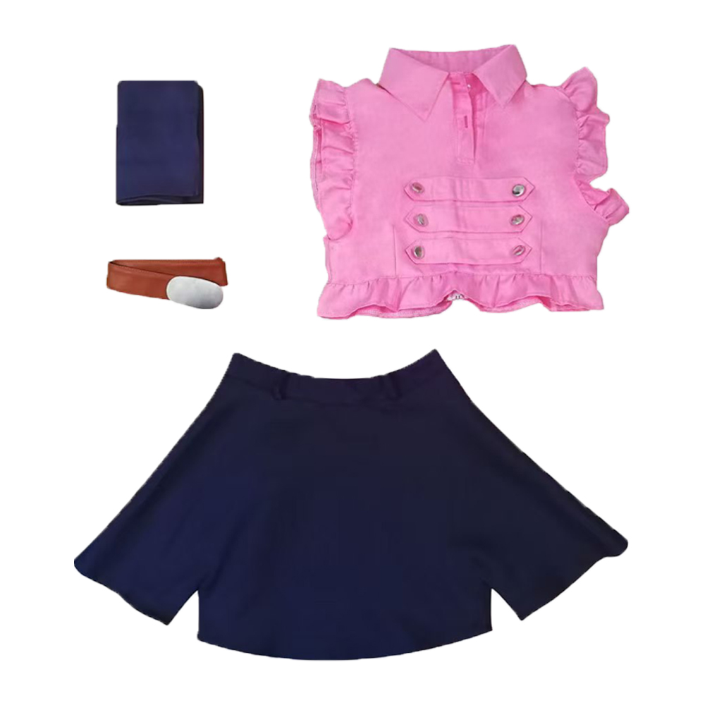 Disfraz de Cosplay de Elizabet - Belted Shirt Dress reseña y precio