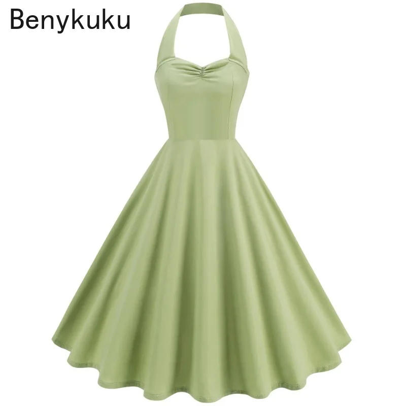 Vestido Halter Vintage Sin Esp - Women'S Fashion Of The 60S reseña y precio