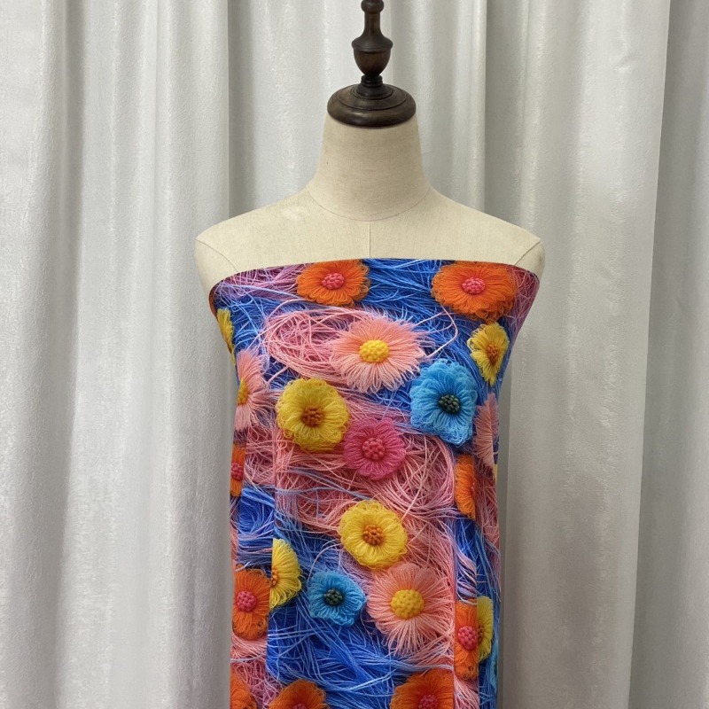 Tela Caiyun Floral de fantasía - Women'S Fashion Of The 60S reseña y precio