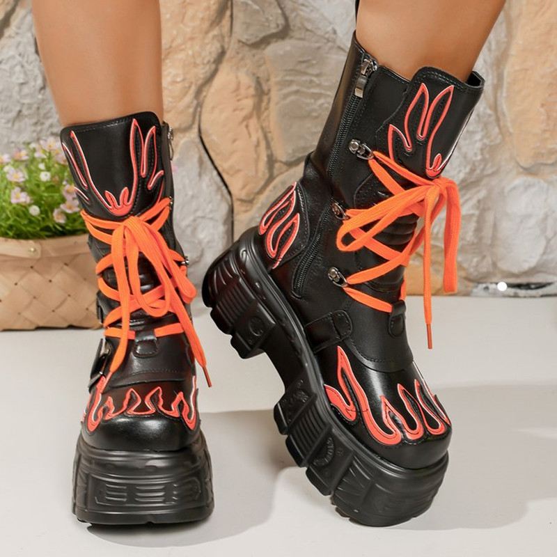 Nuevas Botas de Rock Retro de  - Women Fashion Youtube reseña y precio