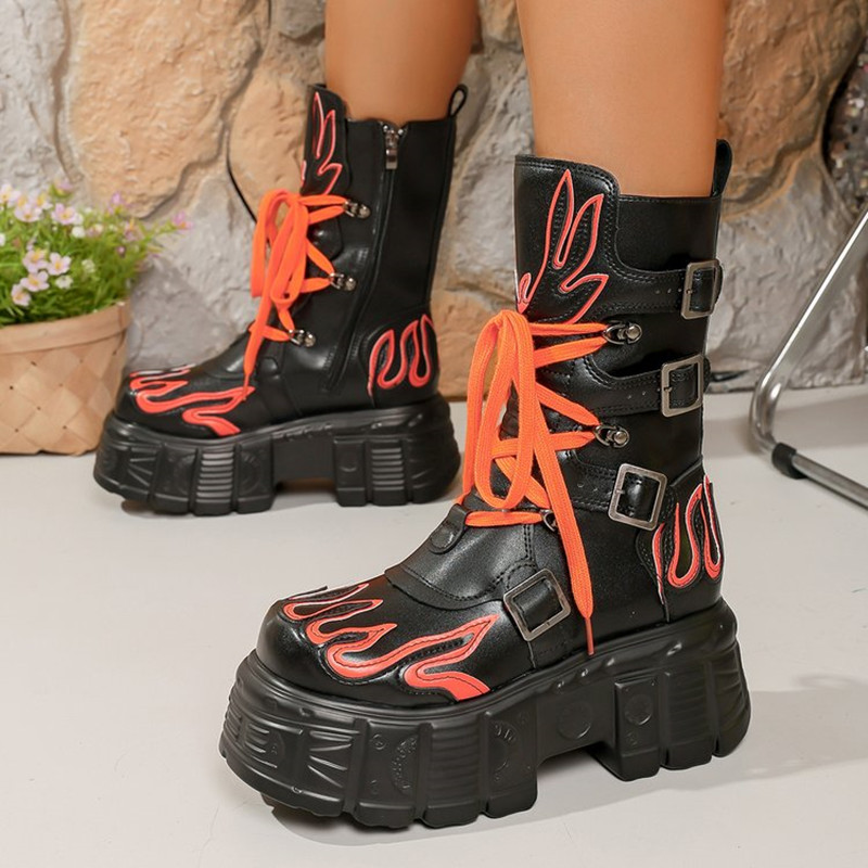Nuevas Botas de Rock Retro de  - Women Fashion Youtube reseña y precio