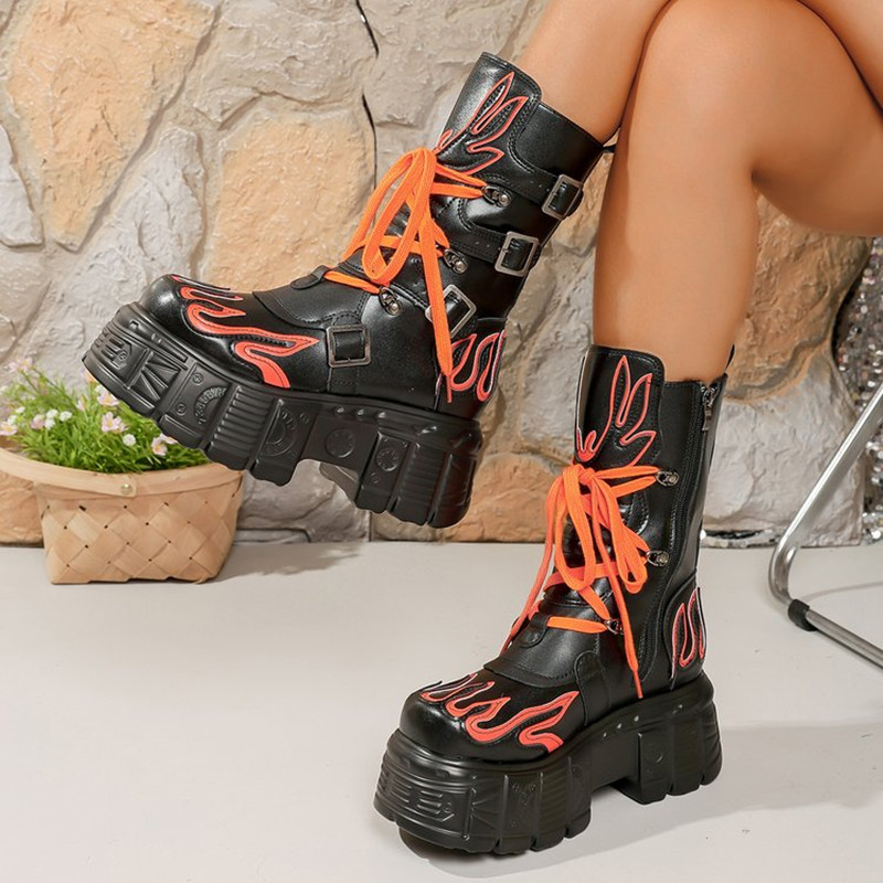Nuevas Botas de Rock Retro de  - Women Fashion Youtube reseña y precio