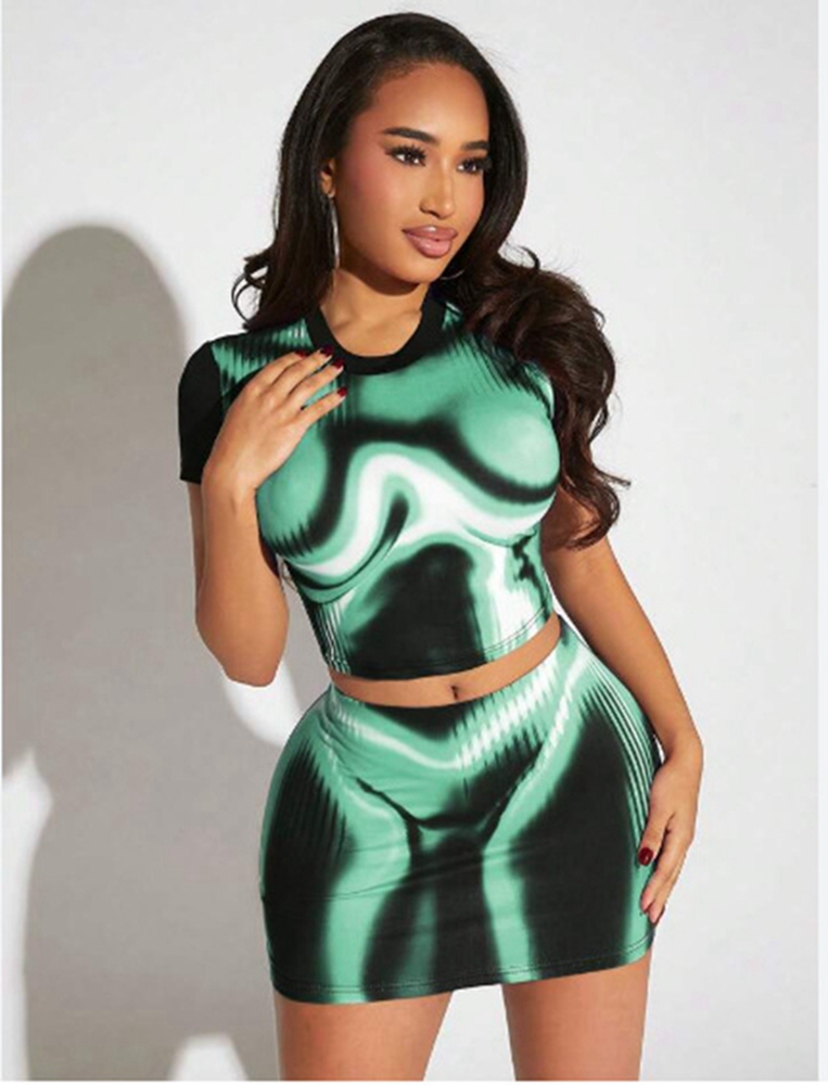 Trajes elegantes de 2 piezas c - Tie Dye Two Piece reseña y precio