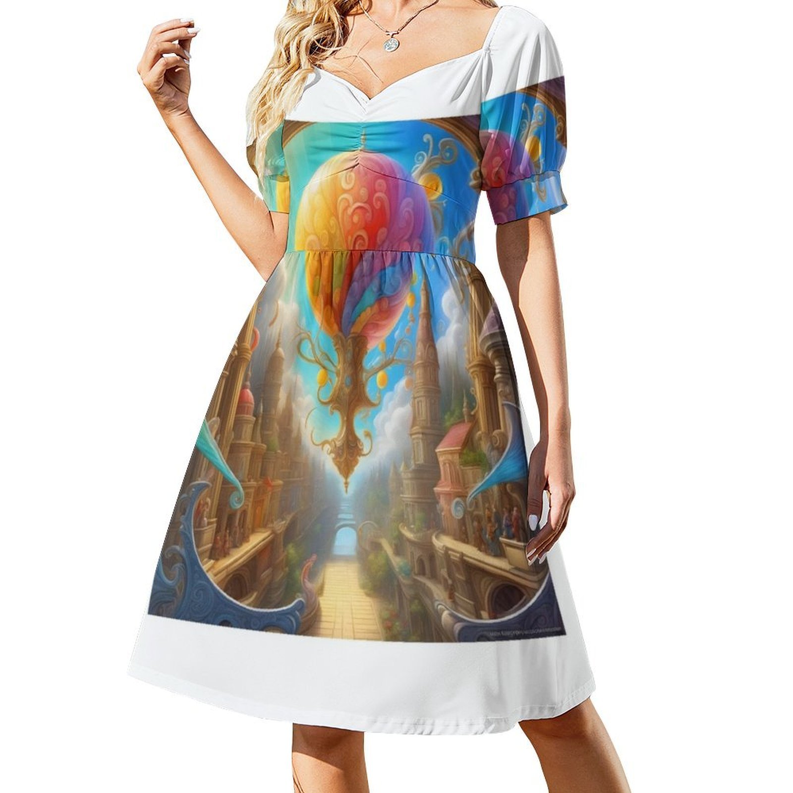 Pintura de esperanza vestido b - Smocked Dress Women reseña y precio