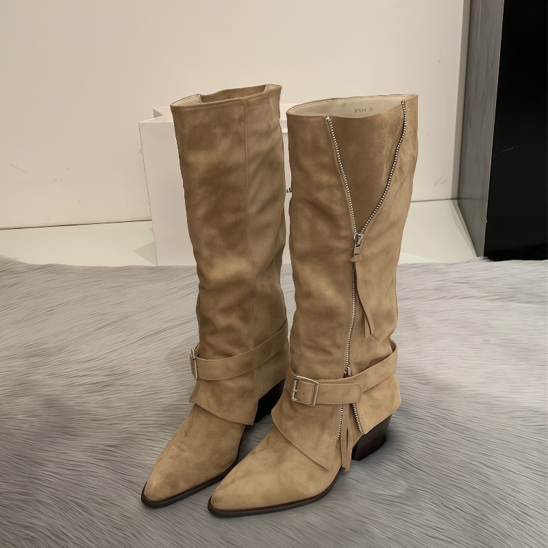 Botas de mujer de cuero de ant - Women Fashion Youtube reseña y precio
