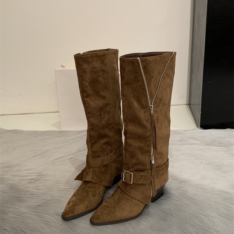 Botas de mujer de cuero de ant - Women Fashion Youtube reseña y precio