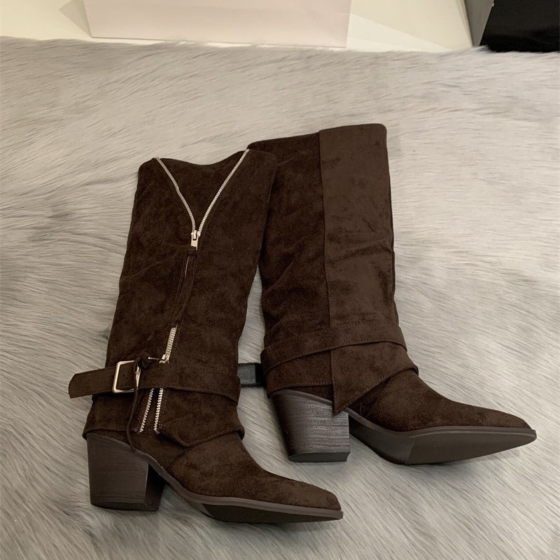 Botas de mujer de cuero de ant - Women Fashion Youtube reseña y precio