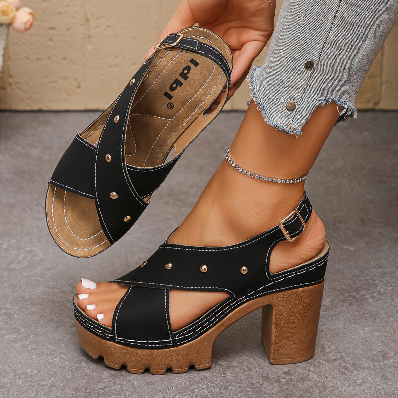 Sandalias de gladiador con cor - Women'S Fashion Spring Summer 2026 reseña y precio