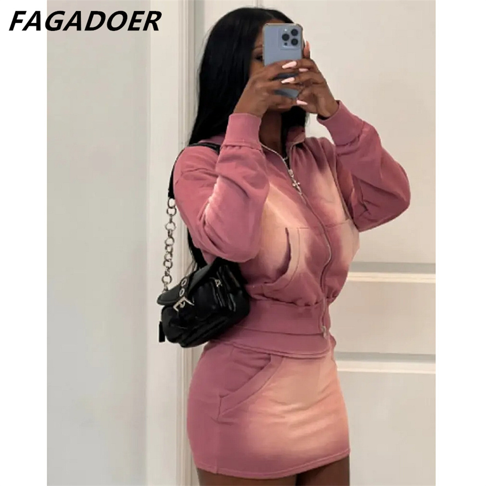 FAGADOER-Conjunto de dos pieza - Tie Dye Two Piece reseña y precio
