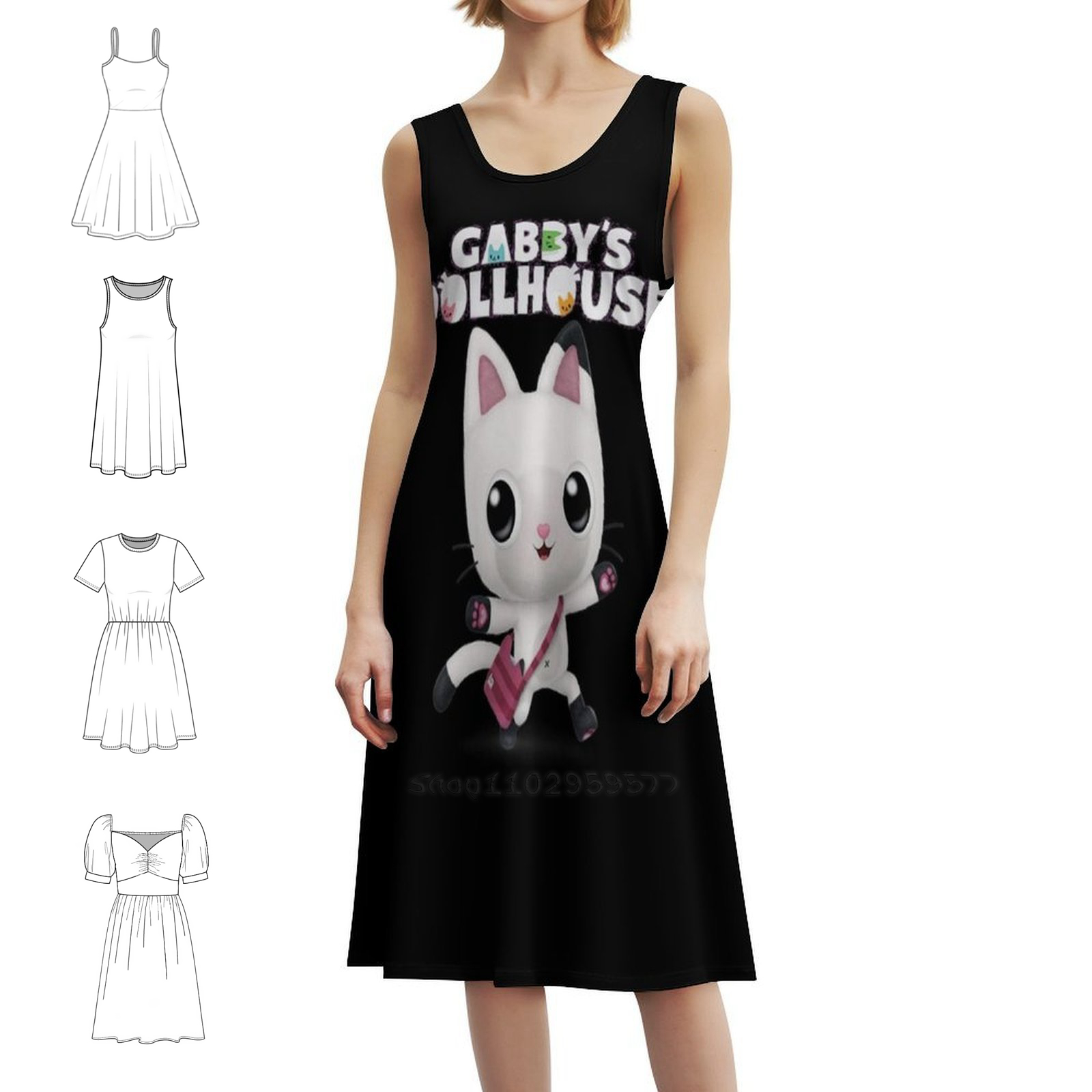 Casa de muñecas Gabby, vestido - Women Fashion Gown reseña y precio