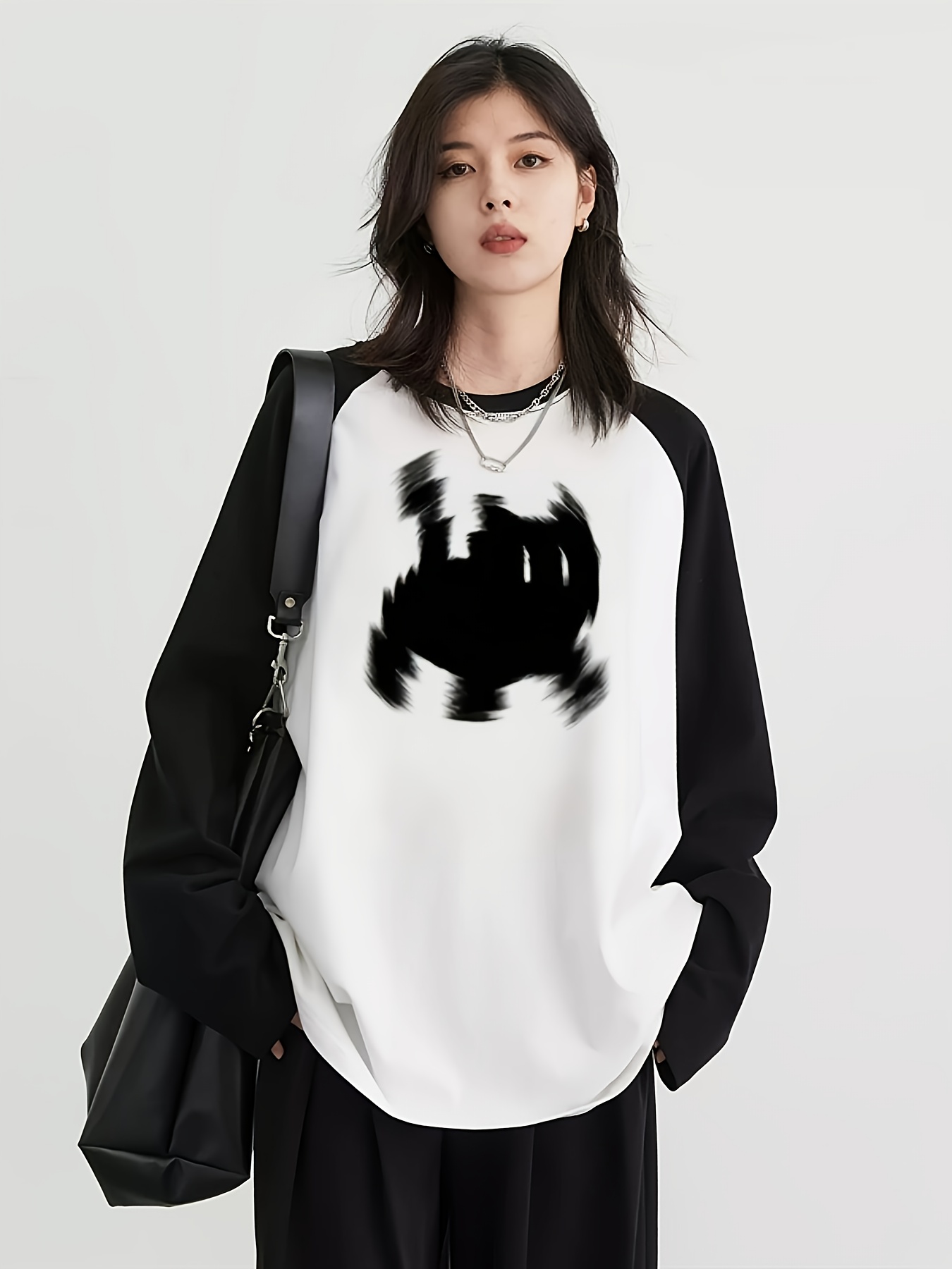 Camiseta de Manga Larga Raglán - Trend Women Fashion reseña y precio